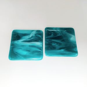 Glass Art Coasters