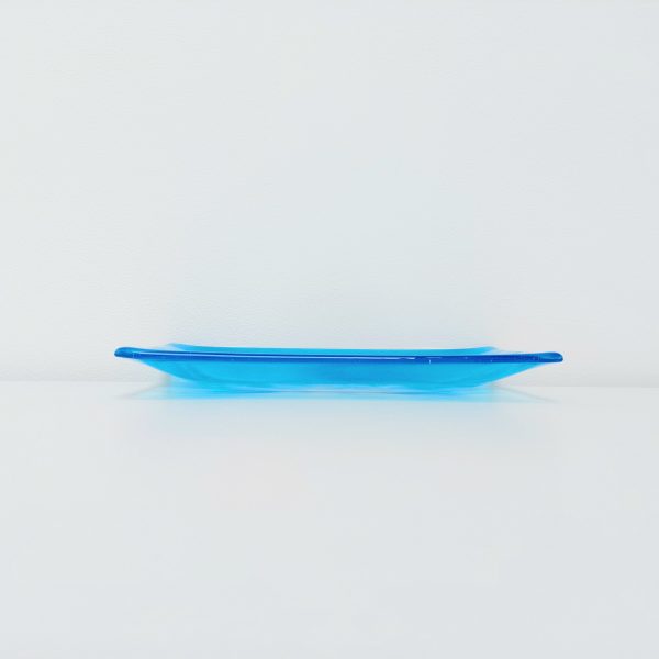 Winter in the Lakes Glass Art Platter - Image 5