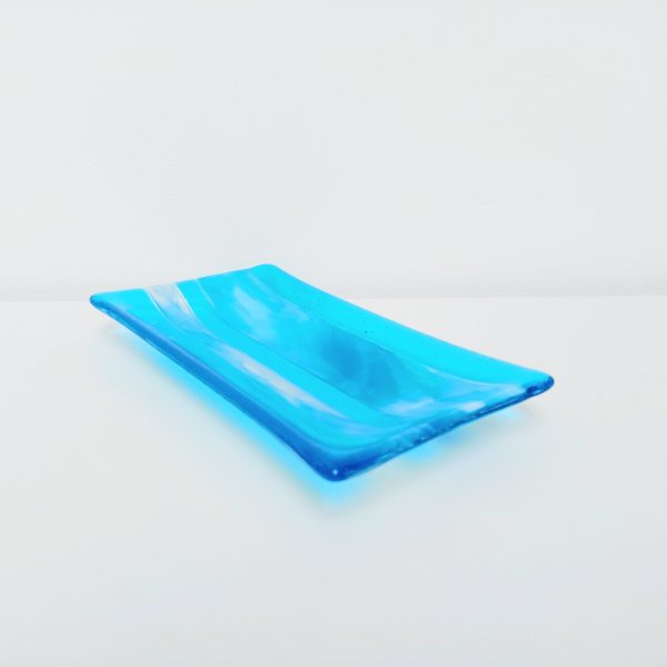 Winter in the Lakes Glass Art Platter - Image 10