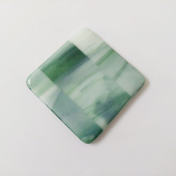 Winter on the Fells Glass Art Coaster