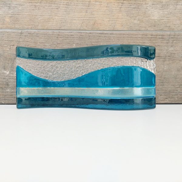 Ocean Glass Art Wave - Image 2