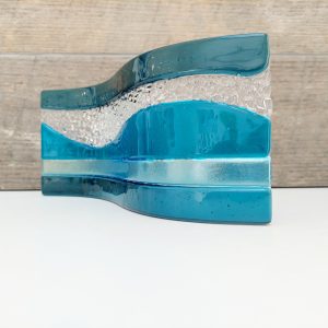 Ocean Glass Art Wave