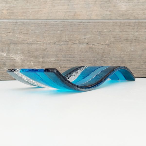Ocean Glass Art Wave - Image 6