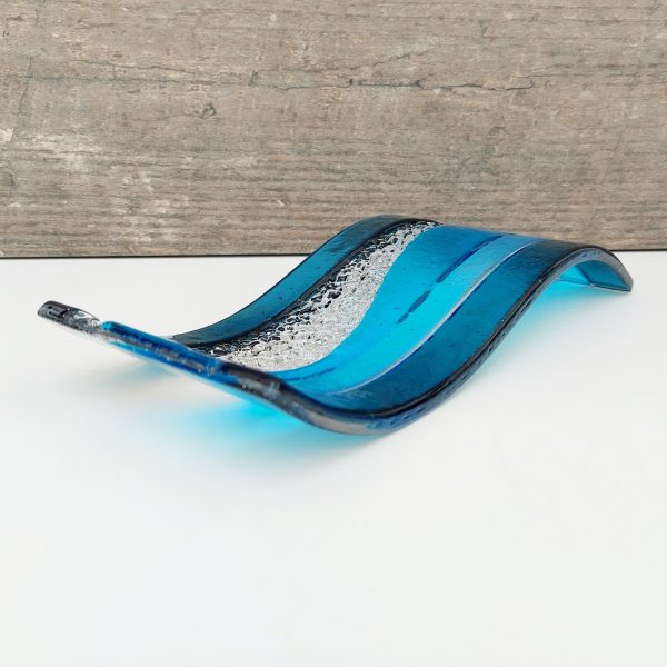 Ocean Glass Art Wave - Image 4
