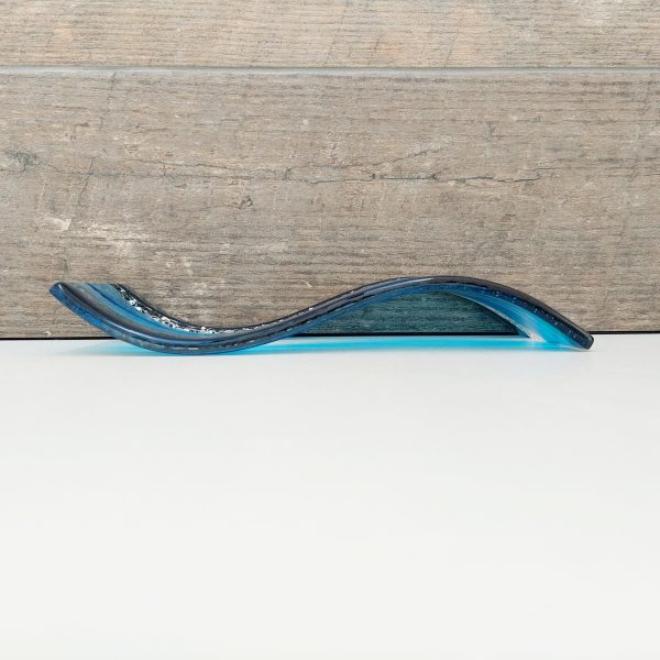 Ocean Glass Art Wave - Image 8